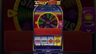 crazy 777 jackpot win  how to play crazy 777 777slots game winningtrick yonorummytrick yonorummy [upl. by Akehsal297]