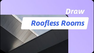 Draw Roofless Rooms and Name Them in Homestyler [upl. by Demetrius]