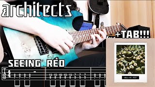 ARCHITECTS  Seeing Red Guitar Cover  TAB NEW SONG 2023 [upl. by Winola]