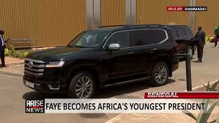 SENEGAL FAYE BECOMES AFRICAS YOUNGEST PRESIDENT [upl. by Erodeht408]