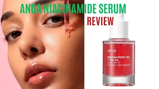 Anua Niacinamide Serum Review Side Effects Benefits How To Use [upl. by Attaynik]