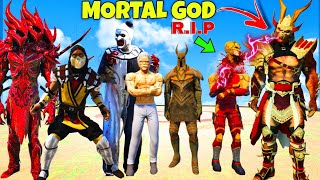 DEVIL GOD JIN KAZAMA HELL GOD DEVIL GOD Fight HEAVEN GOD  DEVIL LORD in GTA V  Franklin Demon [upl. by Lumbard]