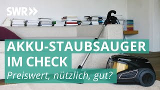 AkkuStaubsauger  Preiswert nützlich gut SWR [upl. by Eeniffar]