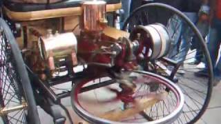 The first car ever running live The Benz Motorwagen 1885 [upl. by Kcirdehs867]