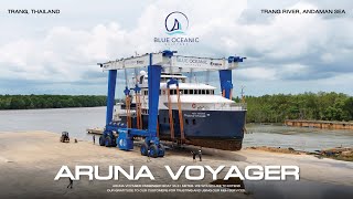 Thank you to the ARUNA VOYAGER 3531 meters for trusting Blue Oceanic Shipyards MBH services [upl. by Ellinger876]