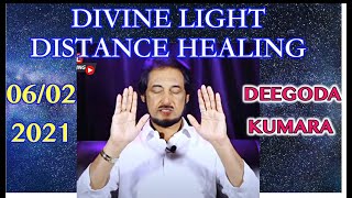 Divine Light Distance Healing Live English 06Feb Dew Suwa Sewa [upl. by Haik]