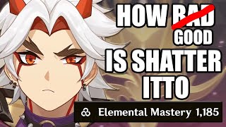 1000 Elemental Mastery Shatter Itto [upl. by Caressa]