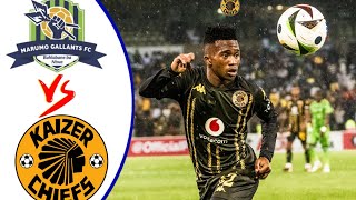 Kaizer Chiefs vs Marumo Gallants 21 Highlights Today Match Goals 2024 [upl. by Chang]