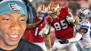 EAGLES FAN Reacts to Dallas Cowboys vs San Francisco 49ers Game Highlights  NFL 2024 Season Week 8 [upl. by Nessah736]