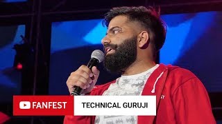 TECHNICAL GURUJI  YouTube FanFest Mumbai 2018 [upl. by Elton]