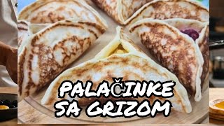 ITALIJANSKI SPECIJALITET  PALACINKE SA GRIZOM [upl. by Noirred]