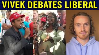 Vivek DISMANTLES Black Liberals Claim of Racism in America [upl. by Tirreg787]