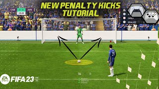 FIFA 23 NEW PENALTY KICKS TUTORIAL  HOW TO SCORE GOALS WITH THE NEW PK MECHANICS [upl. by Ailel]