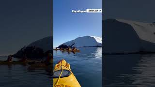 Kayaking in ANTARCTICA 🇦🇶 [upl. by Ylen]