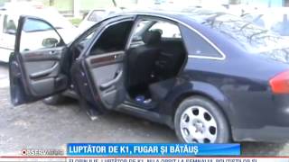 Un luptător de K1 a băgat în spital un poliţist [upl. by Dorcy]