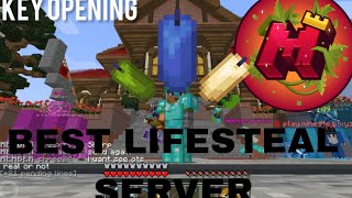 KEY OPENING IN THIS LIFESTEAL SERVER MineSteal [upl. by Wehttan]