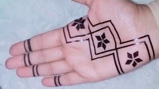 cello tape front hand cute henna trickstylish cello tape hand mehndi trickmehndi design by Misbah [upl. by Eerihs648]