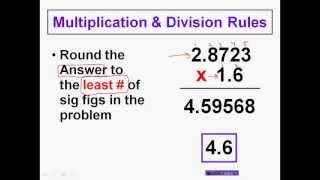 SIGNIFICANT FIGURES  Clear amp Simple Solutions to Solving Problems amp Calculations in Sig Figs [upl. by Arec419]