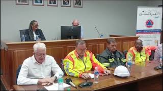 Premier Alan Winde addresses the media about the collapsed building in Victoria Street George [upl. by Annagroeg]