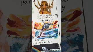 SYMPHONY LYRICS ART 🐬🌈🌊symphony lyricsart creative [upl. by Jat690]