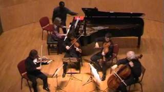 Quintette de Chostakovitch op57 Jasmina Kulaglich piano Quatuor Elysée [upl. by Anyahs881]