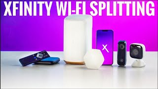 How To Xfinity WiFi Splitting Tutorial 24ghz  5ghz Comcast Internet Fix 2023 💯😁 [upl. by Terrej]