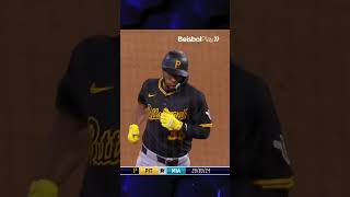 ¡Jonrón de Edward Olivares 🚀🔥 Video MLB mlb grandesligas beisbol pirates venezuela [upl. by Anniahs]