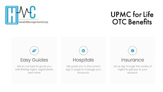 UPMC for Life OvertheCounter OTC Benefits [upl. by Clift748]