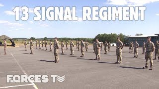 Meet 13 Signal Regiment The Armys FIRSTEVER Dedicated Cyber Regiment  Forces TV [upl. by Doelling]