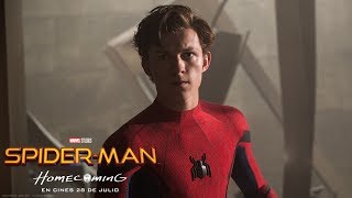 SPIDERMAN HOMECOMING  Adelanto primeros minutos de la película  Clip  Sony Pictures España [upl. by Kcarb]