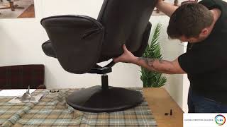 How To Assemble Your Turin Swivel Recliner amp Footstool [upl. by Alta]