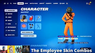 The Employee Skin Combos Fortnite Battle Royale [upl. by Yelkreb]