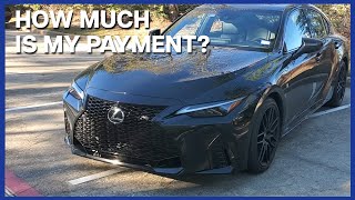 How much do I pay for my 2024 Lexus IS350 F Sport [upl. by Reltuc]