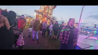 Bridgwater Funfair Walk Thru 2022 [upl. by Darom422]