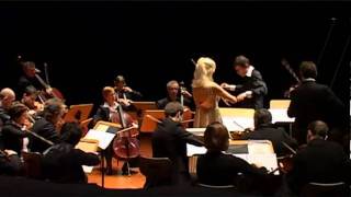 Thierry Huillet Concerto for violin viola and orchestra 4th movement live [upl. by Harpp]