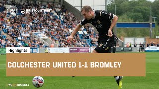 Highlights Colchester United 11 Bromley [upl. by Moorish]