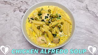 Chicken Alfredo Soup  Easy amp Delicious SOUP Recipe TUTORIAL [upl. by Ettesyl384]