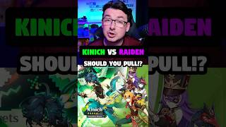 SHOULD YOU PULL  KINICH vs RAIDEN SHOGUN  50 GENSHIN IMPACT [upl. by Eneladgam]