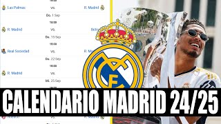 📅 ANÁLISIS del CALENDARIO del REAL MADRID de la TEMPORADA 20242025  ⚪️🟣 RECTA FINAL COMPLICADA [upl. by Ikcim84]