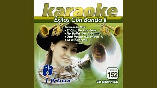 Qué Puedo Hacer Por Ti Karaoke Version [upl. by Wsan]