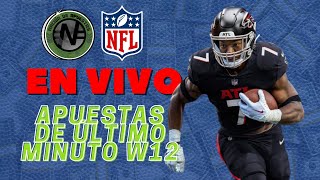 Pronósticos NFL 2023 Semana 12 Consejos de apuestas de último minuto [upl. by Alyag]