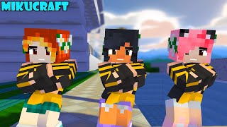 super idol bee family aphmau and friends  minecraft animation shorts [upl. by Atsirhc]