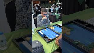 Mislav Kovacic🎲 tavla backgammon boardgame tournament istavder fmgammon [upl. by Enetsirk407]