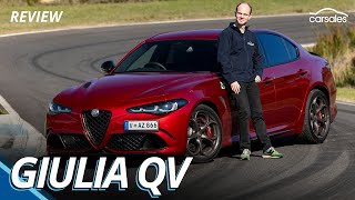 2024 Alfa Romeo Giulia Quadrifoglio Review  Raucous sports sedan is ageing like a fine Italian wine [upl. by Bannasch]