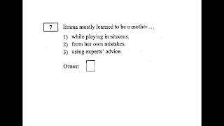 probnik 3 task 3 question 7 [upl. by Aleksandr]