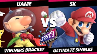 Sumapa 162  uame Olimar Vs SK Mario Smash Ultimate  SSBU [upl. by Lazos647]