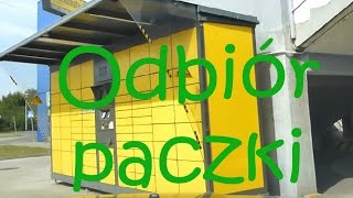 Odbiór paczki z Paczkomatu Inpost 247  od maila do paczki Jak odebrać paczkę z Inposta [upl. by Aniraz448]