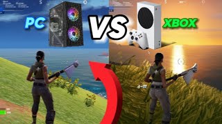 Xbox series S VS Ryzen 5 5600G en FORTNITE [upl. by Adriano487]