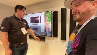 Definitive Technology Mythos Speakers at CEDIA 2023 [upl. by Nosyla]