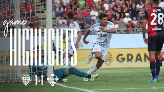 CAGLIARI 1  1 COMO  SERIE A 202425  Highlights [upl. by Ytissahc202]